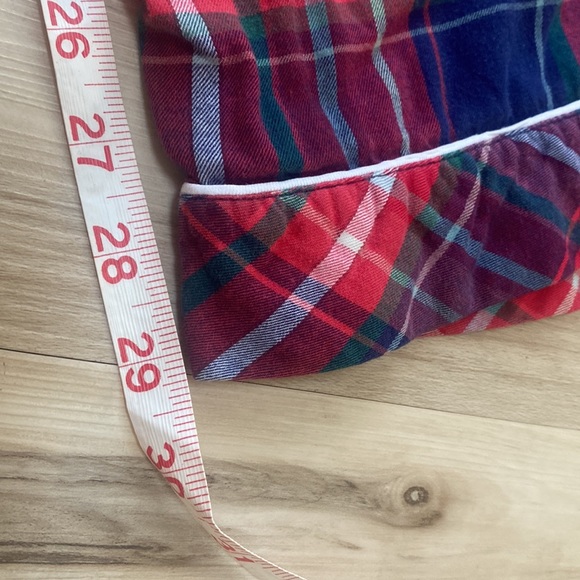 Victoria’s Secret Womens M Plaid Pajama Pants. Red, Blue, Green in color. Light - Picture 6 of 10